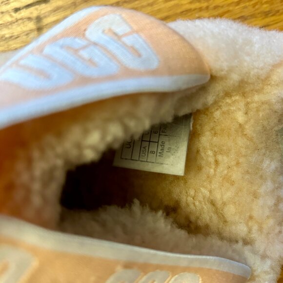 UGG Australia Fluff Yeah Slides Slippers Shoes 8 Light Pink - Picture 10 of 10
